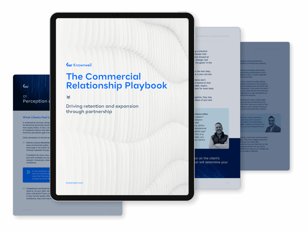 The Commercial Relationship Playbook
